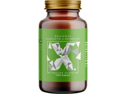 BrainMax Quercetin & Bromelain, Quercetin & Bromelain, 100 capsule vegetale