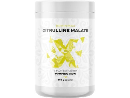 BrainMax Citrulline Malate, Citrulin Malat, 500 g