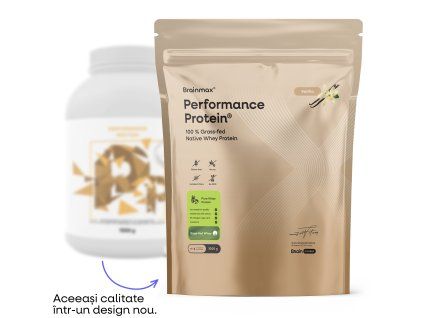 Performance Protein®, proteină nativă din zer, vanilie, 1000 g