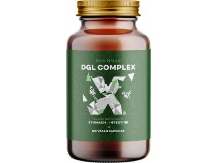 BrainMax DGL Complex (Lemn-dulce deglicirinizat), 100 capsule vegetale