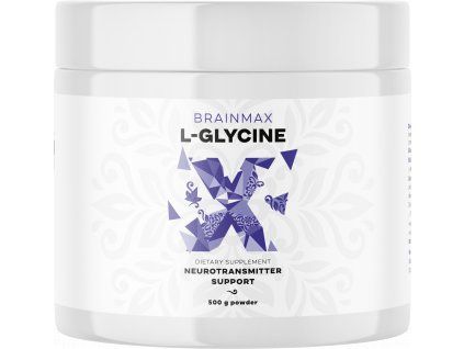 BrainMax Glycine, L-Glicină, 500 g