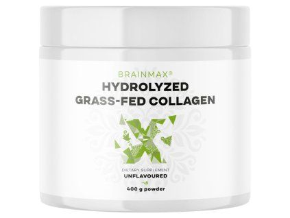 BrainMax Colagen Hidrolizat, Grass-fed Collagen, 400 g