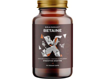 BrainMax Betaine HCl, Betain HCl și gențiana galbenă, 700 mg, 90 capsule