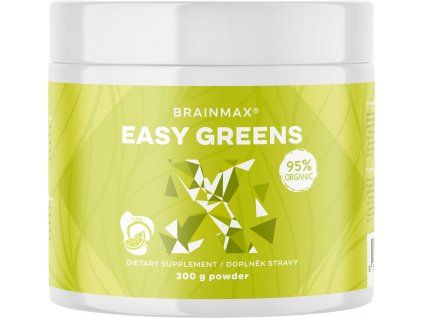 BrainMax Easy Greens, lămâie verde, 300 g