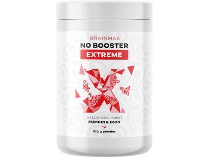 BrainMax NO Booster Extreme®, Arginina, Citrulina, Ornitina, 510 g