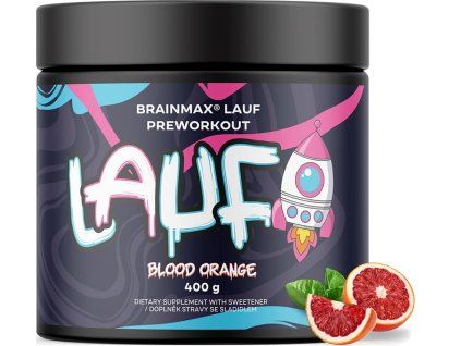 BrainMax LAUF® Preworkout, cu cafeină, 400 g