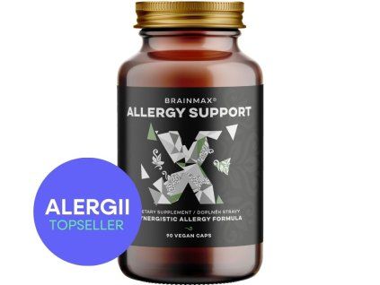 BrainMax Allergy Support, Imunitate și căi respiratorii, 90 de capsule vegetale