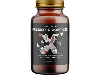 BrainMax Prebiotic Complex, amestec prebiotic, BIO, 100 capsule vegetale
