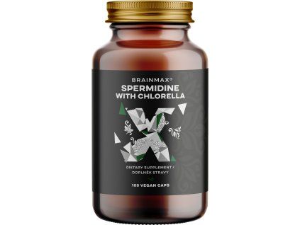 BrainMax Spermidine Chlorella, 100 capsule vegetale