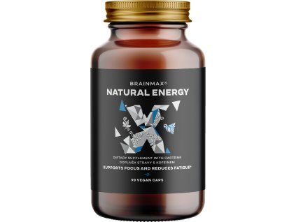 BrainMax Natural Energy caps, 90 capsule vegetale