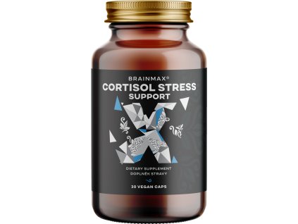 BrainMax Cortizol Stress Support, complex pentru echilibru mental, 30 capsule vegetale