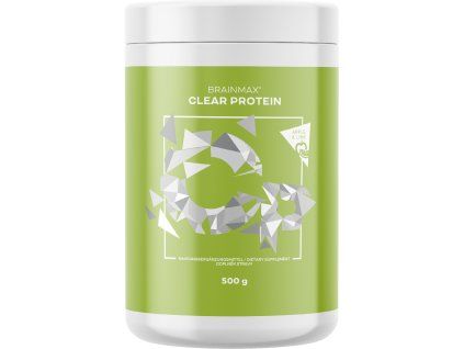 BrainMax Clear Protein, măr și lime, 500 g