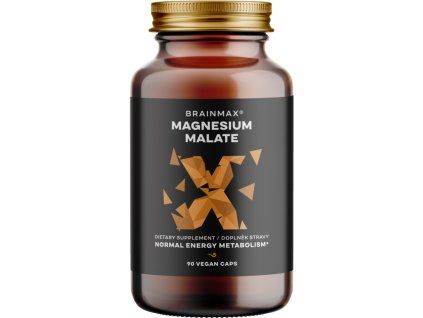 BrainMax Magnesium Malate, 90 capsule vegetale