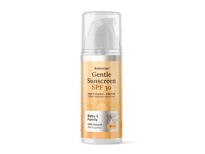 BrainMax Gentle Sunscreen Lotion, BABY & FAMILY, SPF 30, 50 ml
