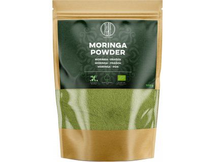 BrainMax Pure® Moringa BIO pudră, 100 g